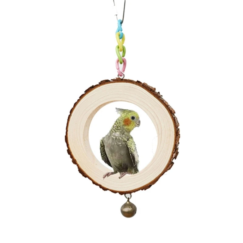 

Lovebirds Parrots Toy Budgies Cage Stand Swing Climbing Toy Swing Toy for Pet Bird Parakeets Cockatiel