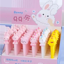 

1PC Lovely Gel Pen Fidget Pen Kawaii Stationery Free Shipping Ручка Caneta Канцелярия Unusual School Pens Papeleria