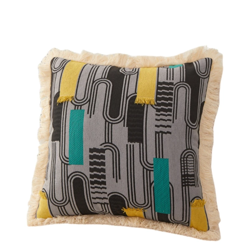 

New Jacquard Design Cushion Cover 45x45cm Jacquard High Quality Pillow Cover Decorative for Livingroom Decor Sofa Pillowcase
