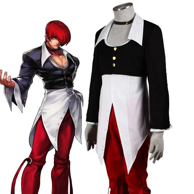 The King Of Fighters Iori Yagami Cosplay Costume KOF Games Uniform