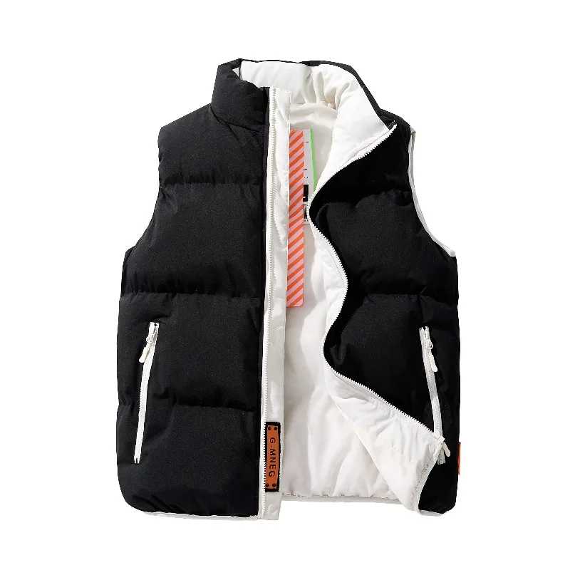 Couple Down Vest Trend Versatile Windproof Breathable Warm Sleeveless Jacket Men New Winter Outdoor High Quality Sports Leisure