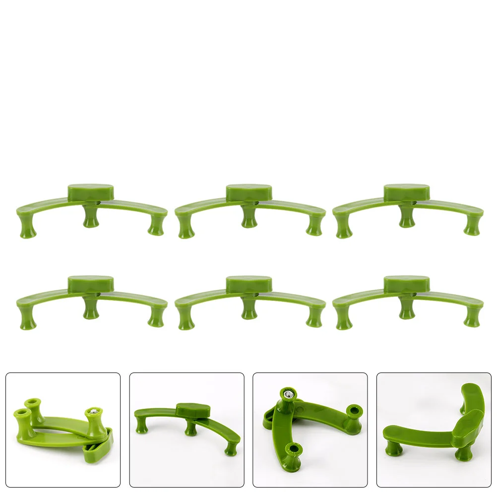 

10 Pcs Plant Branch Clips Shaper Plants Gardening Twig Reusable Training Bender Clamps