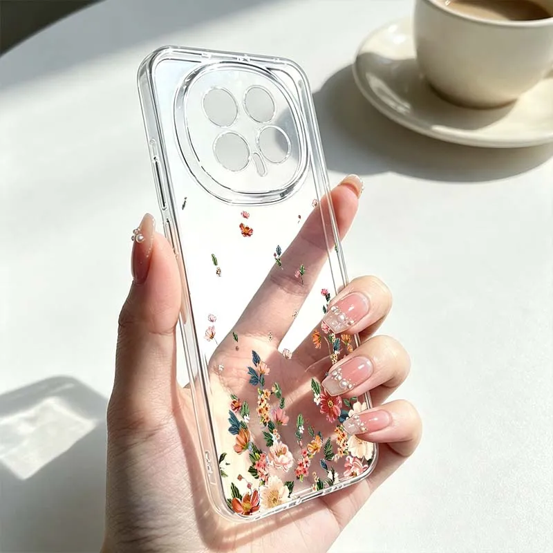 Elegant Floral Grass Phone Case Cover