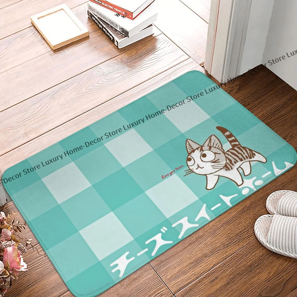 Zerbino Antiscivolo Chis Sweet Home Chi The Cat Bath Kitchen Mat Tappeto Di Benvenuto Home Modern Decor