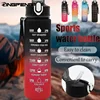 Sports Water Bottle with Time-Tracking Straw Leak Proof Locking Flip Cover for Easy Carry Ideal for Outdoor Adventures 2