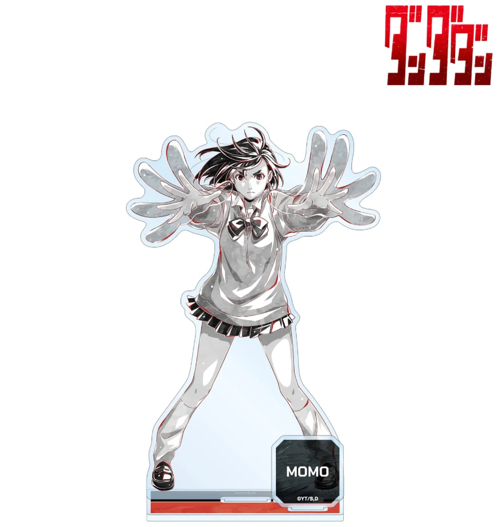 Acrylic Standee - Black & White Sketch Style Anime Character Desk Display Collectible Gift