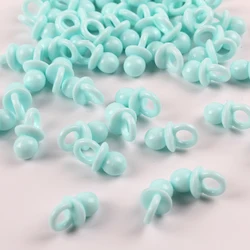 Charming Set of 20 Pink & Blue Mini Transparent Pacifiers for Baby Shower Decorations and DIY Crafts (4)