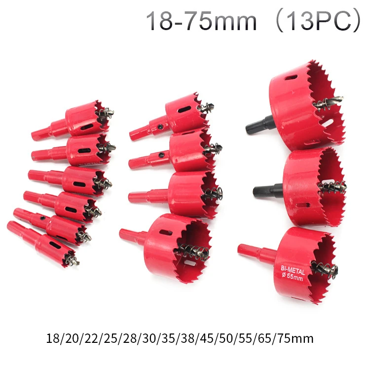Sega A Tazza Bi-Metallica 30mm - Per Legno, Metallo, Acciaio E Plastica