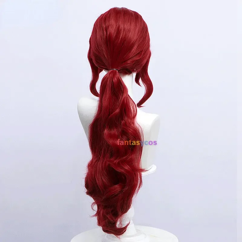 Romantic Killer Cosplay Kyoko Hoshino Wig Red Ponytail Wigs  display picture 2