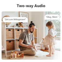 IMOU Cue 2E 3MP Wifi caméra de sécurité intérieure bébé moniteur détection humaine Vision nocturne caméra IP Surveillance vidéo 6