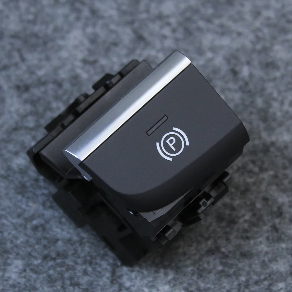 LHDChromeElectronicHandbrakeSwitchParkingHandBrakeButtonFor