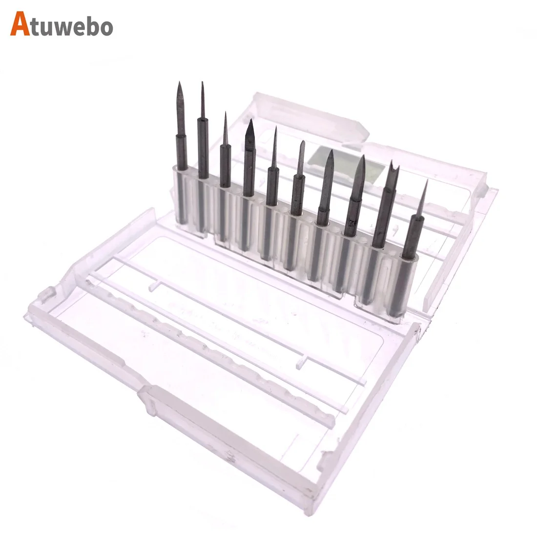 

Wood Carving Drill Bit HSS Engraving Drill Bit Set 3.0mm Solid Carbide Root Milling Grinder Burr Precise Woodworking Carve Tools