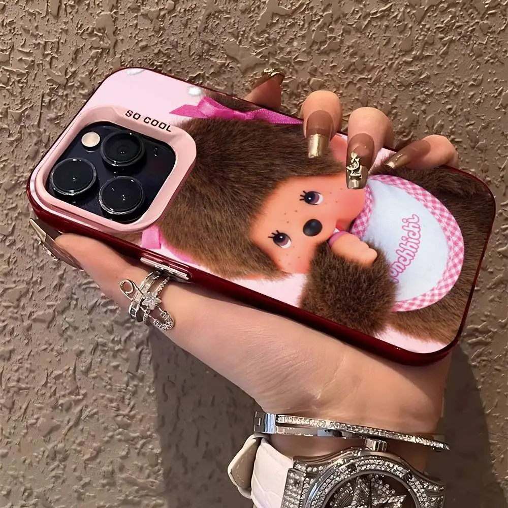 Colorful Cute M-Monchhichis Phone Case Cover