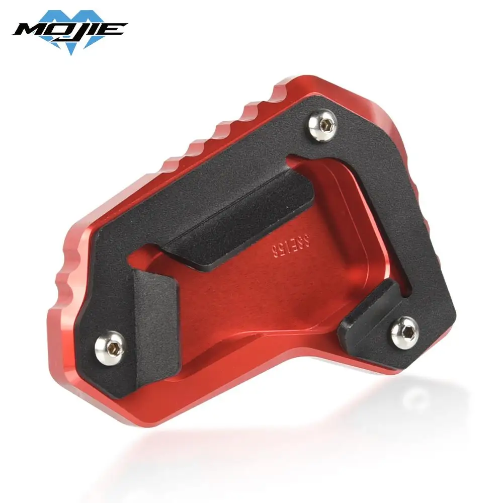 

NEW CNC Side Stand Pad For Tiger Explorer XC 2011 2012 2013 2014 2015 Motorcycle Plate Kickstand Extension Keychain Accessories