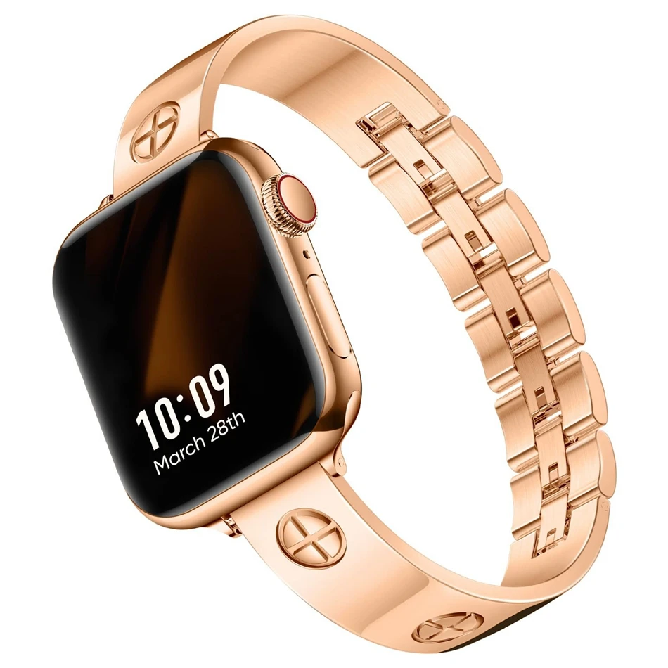 Luxury Stainless Steel Watch Bracelet Strap