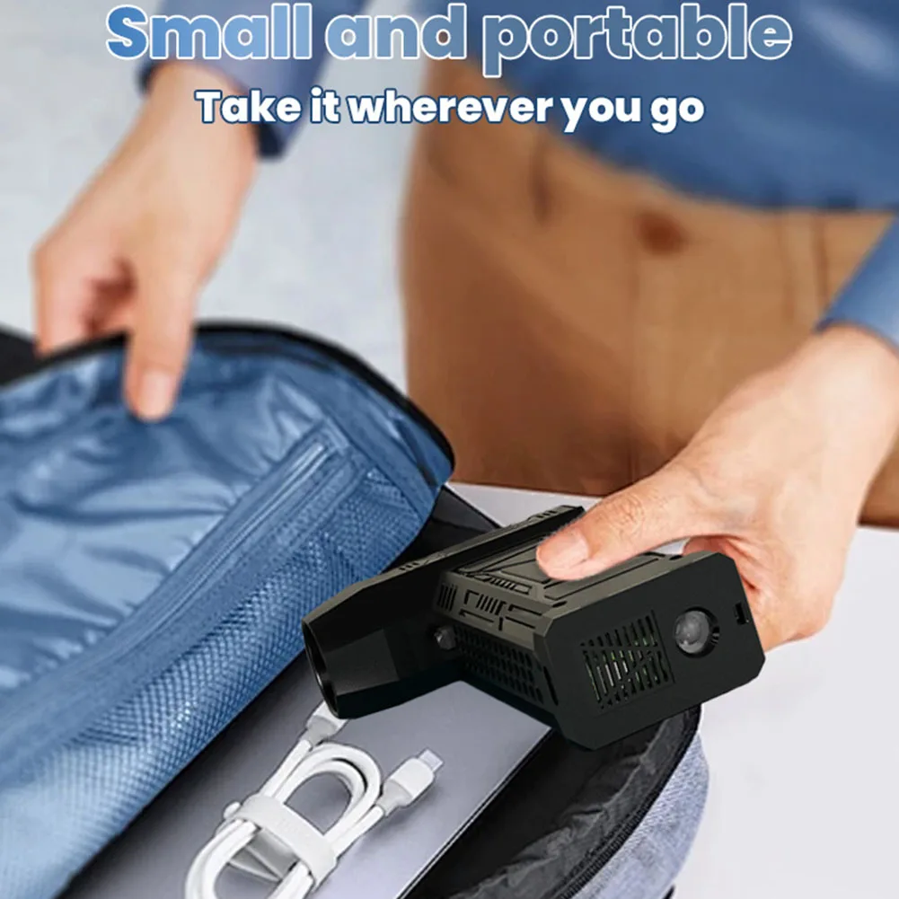 Powerful Air Blower 150000RPM USB Rechargeable with Brush & Nozzle Multifunctional Strong Power for Cleaning Computer Keyboards