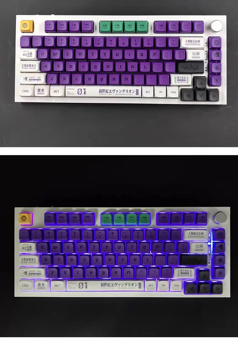 Keycaps, Sublimação de Dye PBT, Keycap Teclado