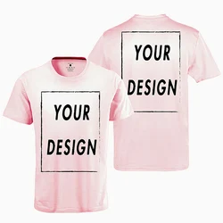 Maymavarty Premium Personalized Cotton T-Shirt - Design Your Own High-Quality Gift - Youth XL (Pink)