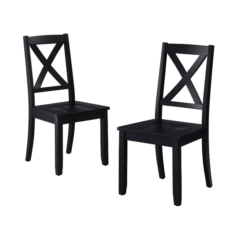 

Maddox Crossing Dining Chairs, Set of 2, Black