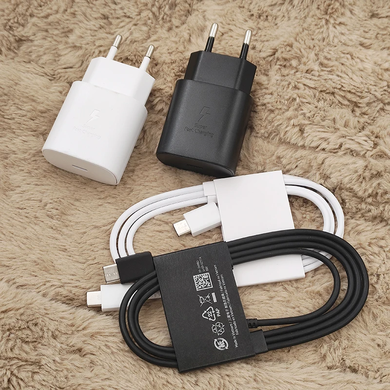 Samsung 25W EU USB-C Wall Charger with Super Fast Charging Capability