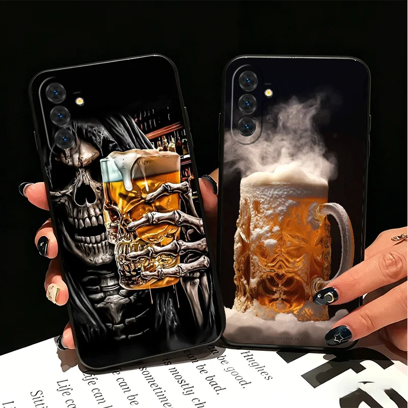 Funny Beer Bubble Summer Soft Phone Case