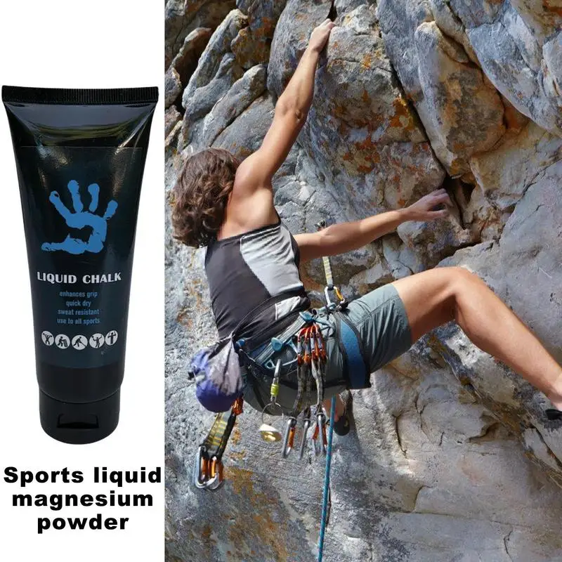 Liquid Chalk Climbing 100ml Rock Climbing Chalk Sweat Absorbing Liquid Magnesia For Optimal Grip Bouldering Gymnastics Climbing 4