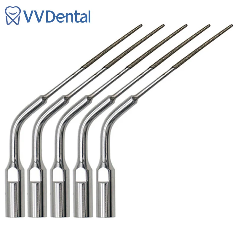 

5pcs Dental Endodontics Tips Scaler Tip For Woodpecker DTE SATELEC GNATUS Ultrasonic Scalers Dentistry Teeth Cleaning Whitening