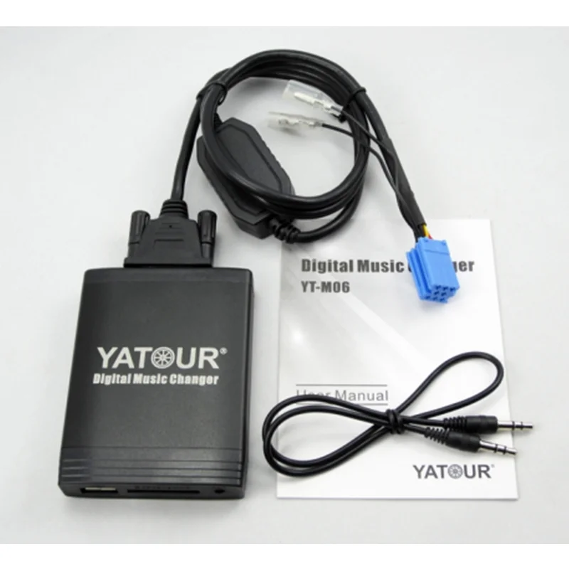 

USB Yatour YT-M06 SD AUX Car Audio for RD3 Peugeot Citroen RB2 RM2 MP3 player Radio Adapter Digital Music Changer