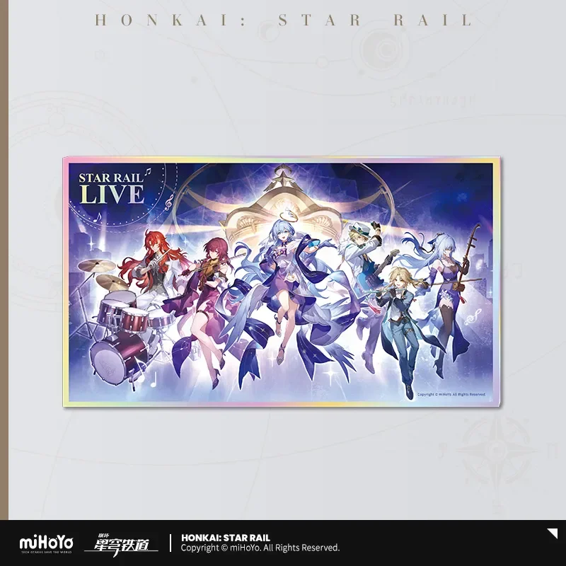 

Предварительная продажа Sunsyea Honkai Star Rail официальный Merch miHoYo оригинальная аутентичная серия домашних животных цветная бумага Кафка авантюрин Робин