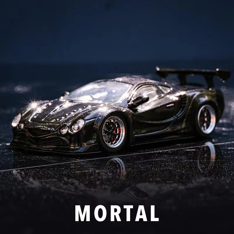 Mortal 1:64 LBWK Mitsuoka Orochi White Black Red Diecast
