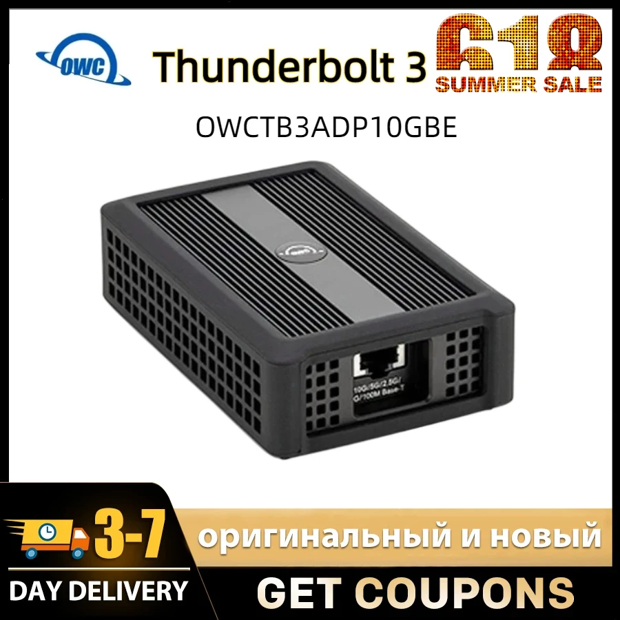 OWC Thunderbolt 3 10G Ethernet Adapter 【公式通販】