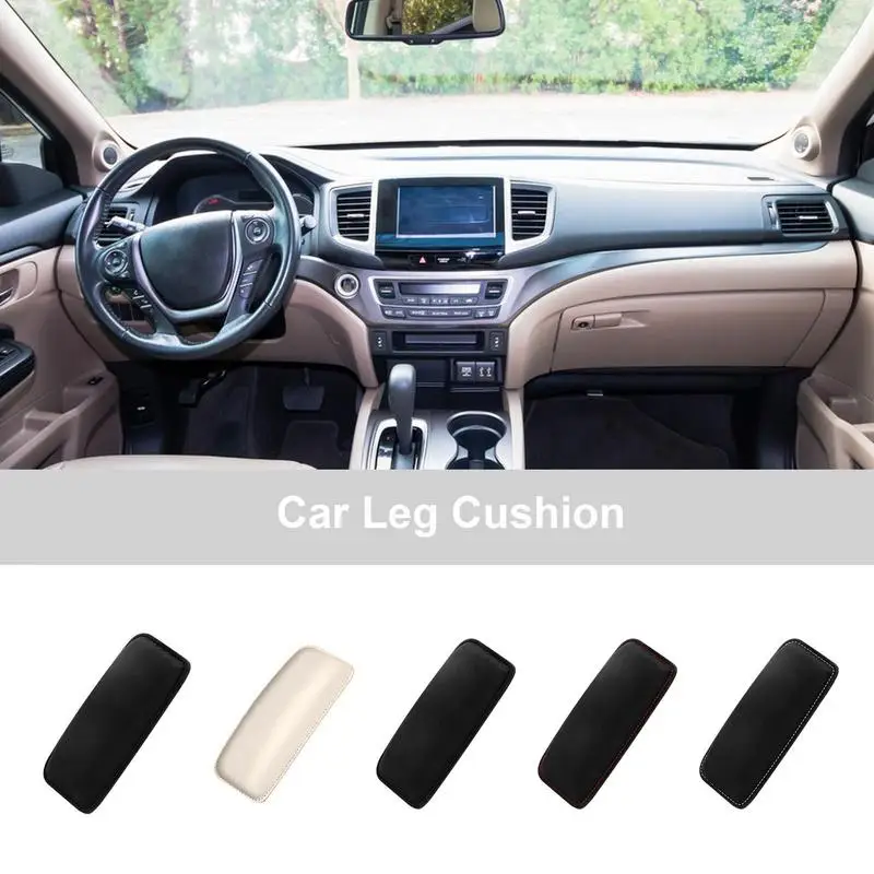 Coussin de jambe de console de voiture universel, coudière souple, oreiller en cuir, aide-pied de degré d'usure, accessoires intérieurs pour porte de voiture