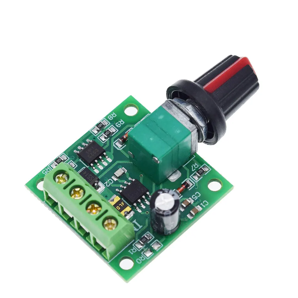 

DC 1.8V 3V 5V 6V 12V 2A PWM Motor Speed Controller Low Voltage Motor Speed Control Switch PWM Adjustable Drive Module