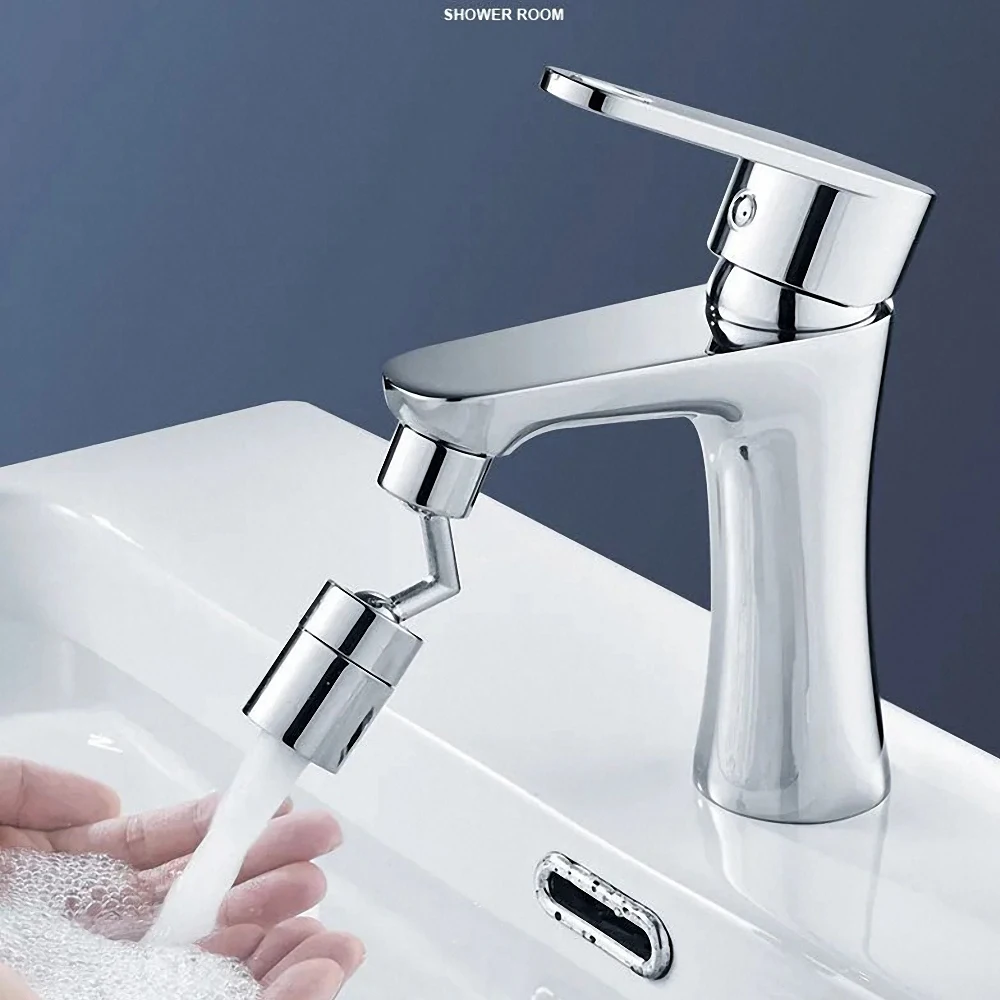 

KALAX 720/360 Degree Rotatable Tap Aerator Universal Splash Filter Water Saving Faucet Sprayer Head Nozzle Bathroom Kitchen