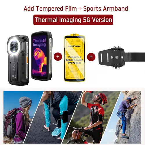 Ulefone Armor Mini 20T Pro 5G  THERMAL BY FLIR® 4.7" Rugged Phone Android 14 Smartphone 256GB ROM Mobile Phone Thermal lmaging - Image 9