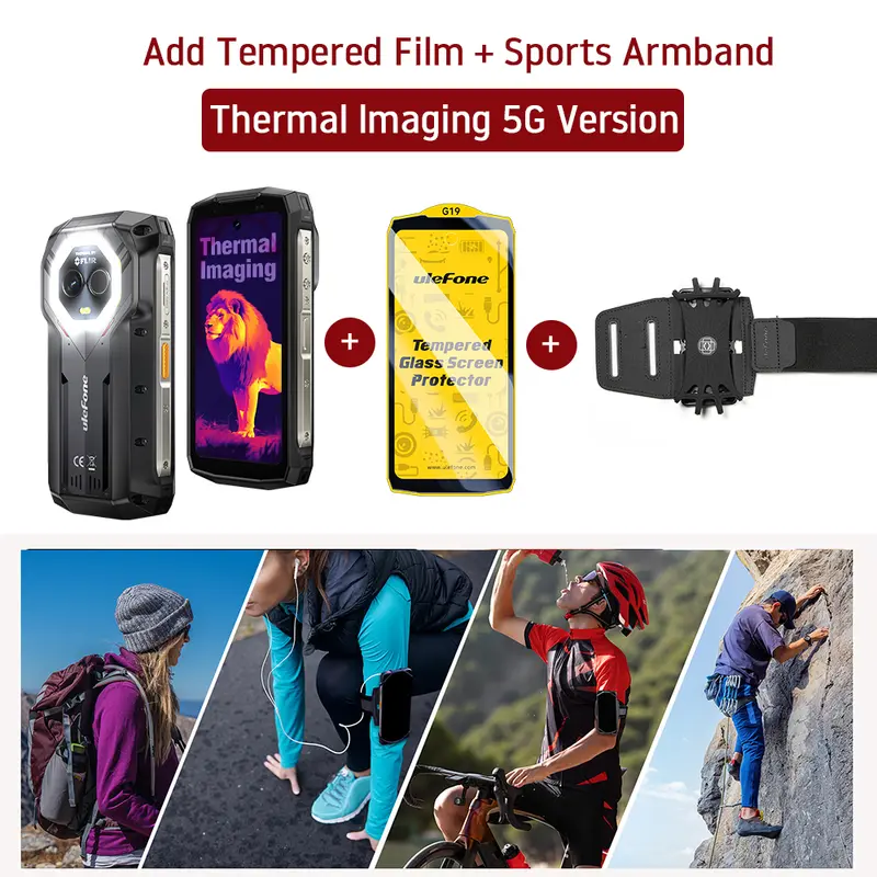 Ulefone Armor Mini 20T Pro 5G  THERMAL BY FLIR® 4.7" Rugged Phone Android 14 Smartphone 256GB ROM Mobile Phone Thermal lmaging - Image 9