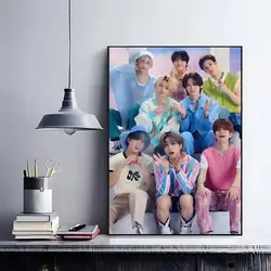 Retro Art Stray Kids Poster for Restaurant and Bar Decor (White4)