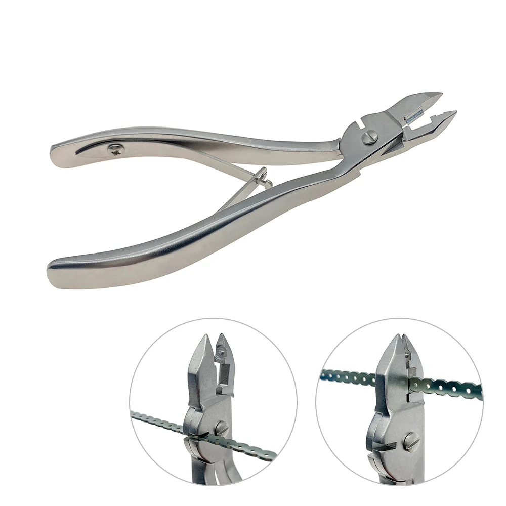 

Mini Plate Bending Pliers Bone Plate Bender Cutting Forceps Orthopedic Pet Surgical Instrument Stainless Steel