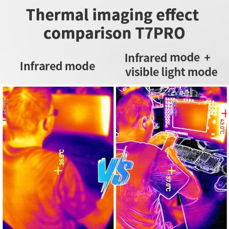 TOOLTOP T7 Pro Thermal Imager Android 256x192 Industrial Inspection - Image 5