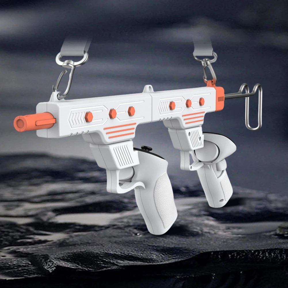 VR Controller Stock Rifle Adapter VR Shooting Game Accessories Shooting Controller Handle for Meta Quest 3/3S