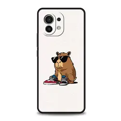 Capybara Pattern Luxury Soft Phone Case for Xiaomi 11i (A3)