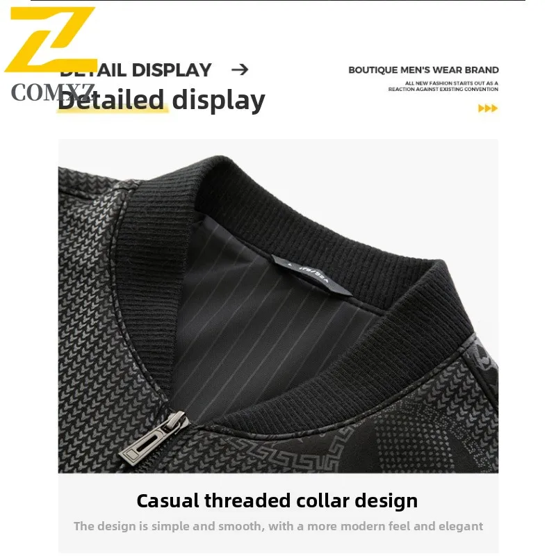 Spring Autumn Men Windbreaker Outdoor Stand Collar Jacket Waterproof Windproof Multi-Functional Coat Lightweight Hiking Fishing