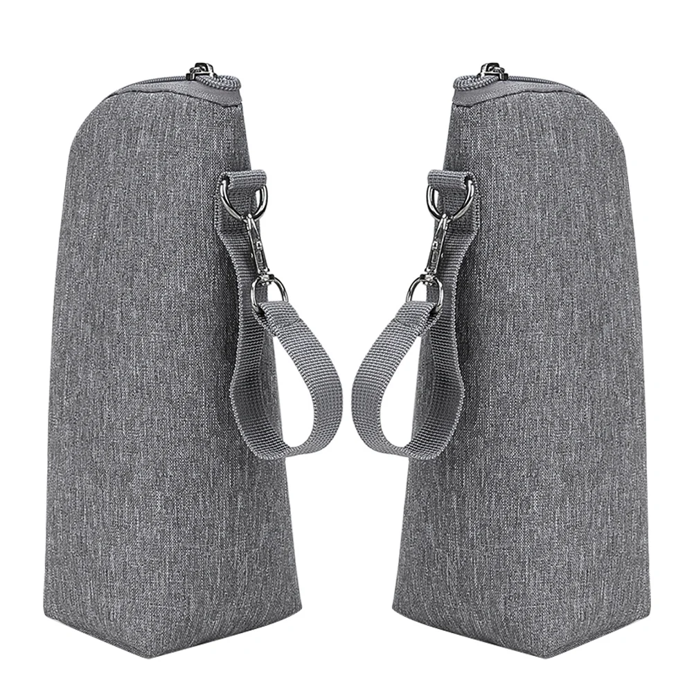 

2 Pcs Bottle Bag Baby Holder Insulated Milk Food Feeding Bottles Thermal Nursing Pouch Organizer Storage Oxford Cloth Travel