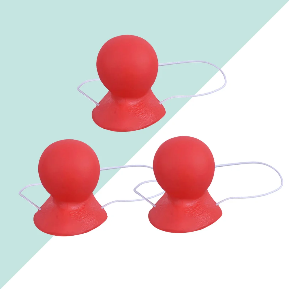 

Big Red Nose Funny Honking Clown Noses Rubber Clown Noses For Halloween Masquerade Carnival Party Prop 4.5 X 4.5 X 3cm