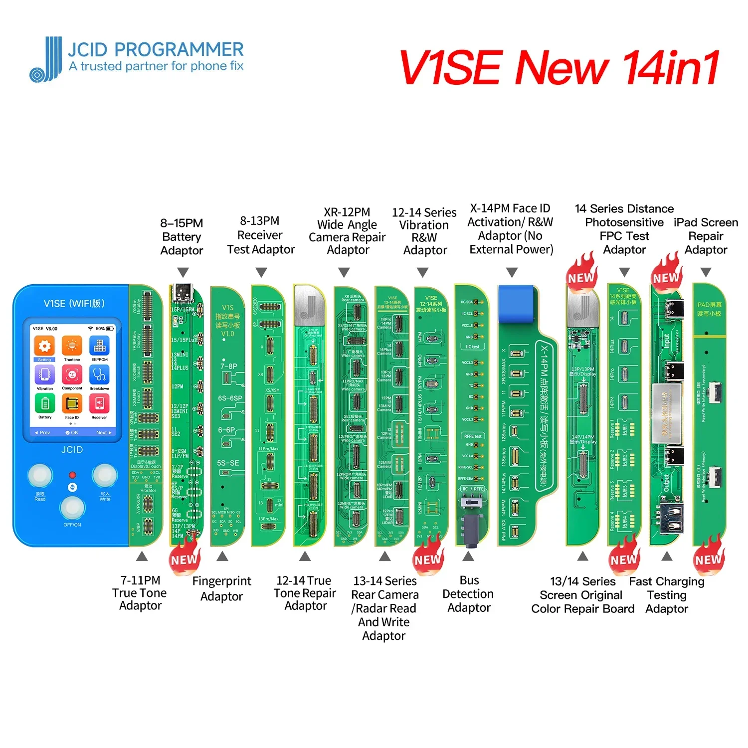 JCID V1SE JC V1S IPhone X XS Max 11-15 Pro Max ハードディスク