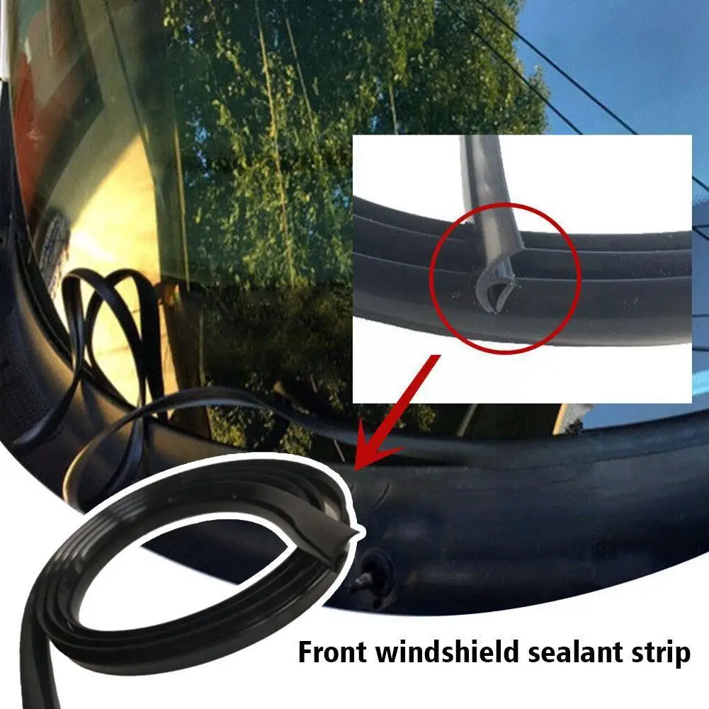 Type H Car Front Windshield Seals Rubber Rear Window Weatherstrip
