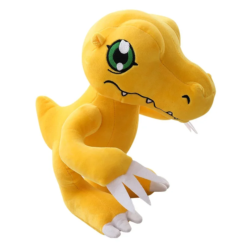 

Anime Agumon Plush Doll Yellow Dinosaur Stuffed Animals Kids Toys 12" 30CM