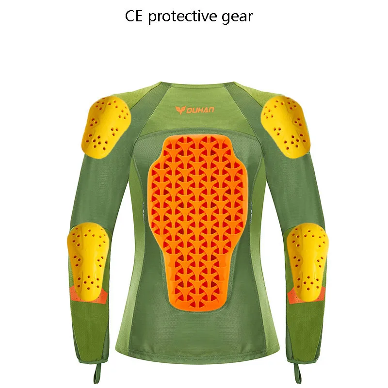 Summer Women's Motorcycle equipment Motocross Body Soft armor vest protector moto protecto motorbike jacket armors DUHAN