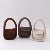 Kids Girls Knitted Hand Bags 2024 New Fashion Children Casual Cute Shoulder Bags Baby Girls INS Photograph Clothing Korean Style 1