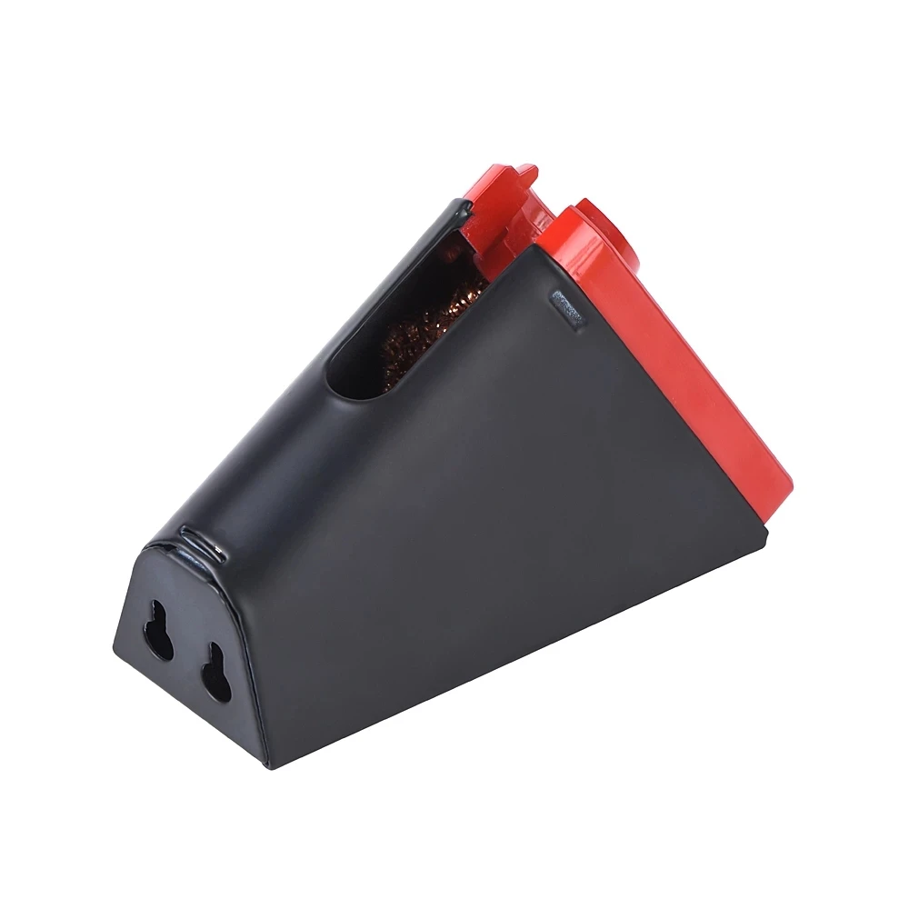 JCD Electric Soldering Iron Stand Holder with Welding Cleaning Copper Ball High Temperature Quality Safety Aluminum Alloy 4